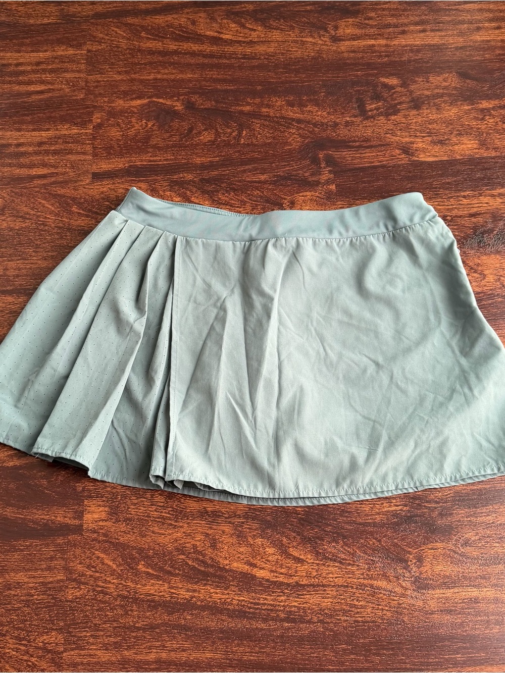 AVIA Pleated Athletic Skort Women’s M 8-10 Sage Green Built-In Shorts